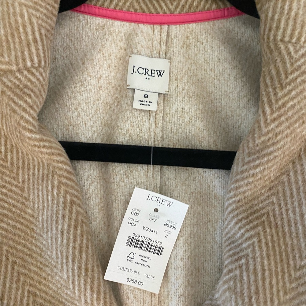J. Crew Classic Tan Trench Coat - Picture 5 of 5
